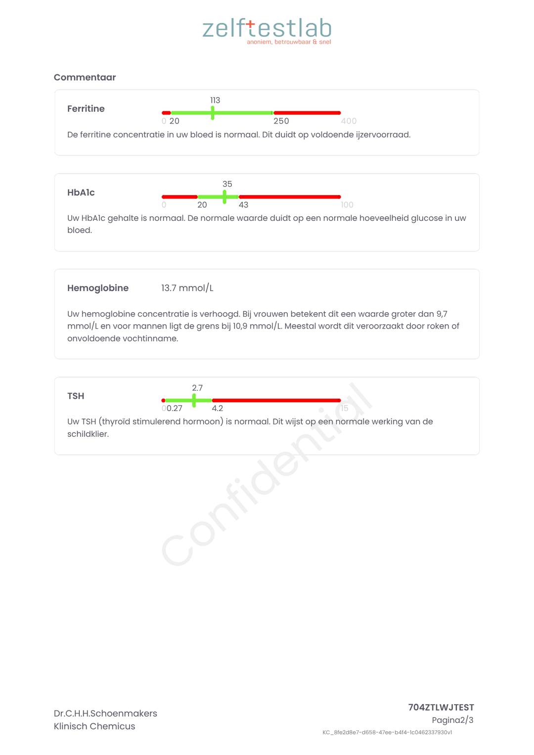 Bloedtest krachttraining
