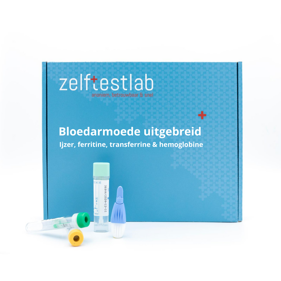 bloedarmoede uitgebreid Zelftestlab