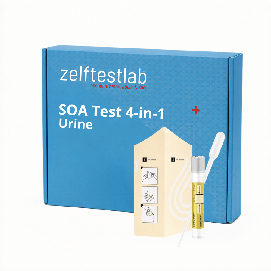 Soa test compleet urine zelftestlab