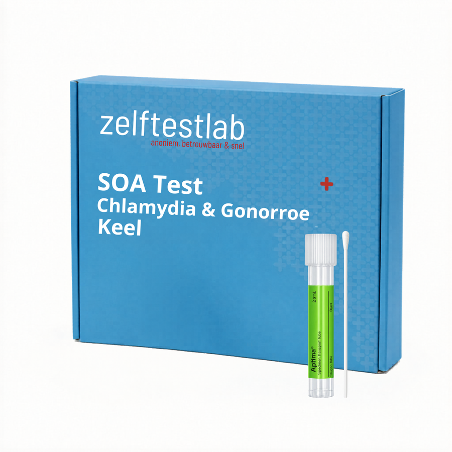 Chlamydia en gonorroe oraal Zelftestlab