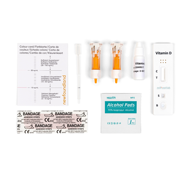 Sneltest vitamine D Zelftestlab